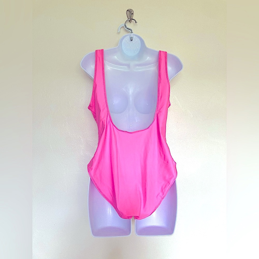 💕NWOT BARBIE Pink Swim Suit XL - Picture 4 of 10